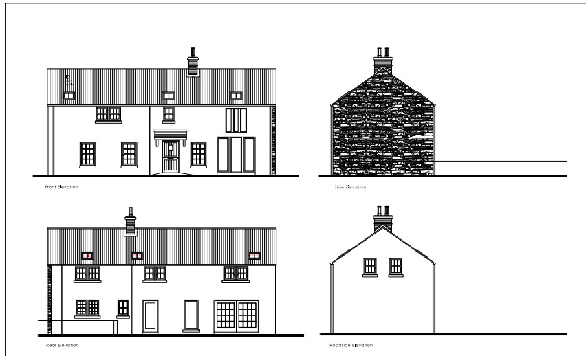 New Build @ Curran's Cottage, Edentrillick Road